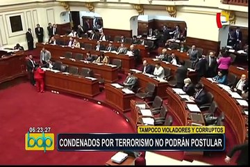 Congreso: proyecto de ley aprobado busca tener mejores candidatos y autoridades