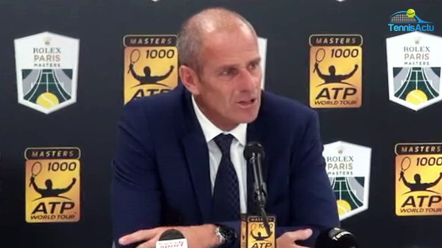 Rolex Paris Masters 2017 - Guy Forget : Rafael Nadal s'est excusé à 10 reprises, comme un enfant