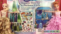 Reine des neiges Poupées magnétiques en bois Fête givrée Frozen Fever Magnetic Dress Up