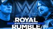 AJ Styles vs John Cena WWE Royal Rumble 2017