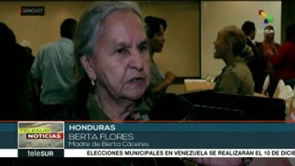 Honduras:agentes estatales estarían implicados en asesinato de Cáceres