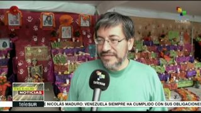 México: víctimas de sismos y violencia, recordados en Día de Muertos