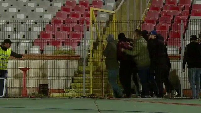 Romanian fans take an IQ test.