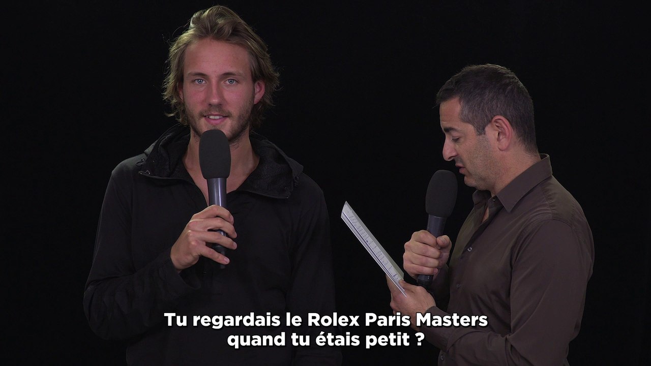 Rolex Paris Masters 2017 - Oui ou non par Lucas Pouille