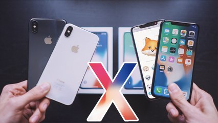 Déballage de l'iPhone X et premières impressions