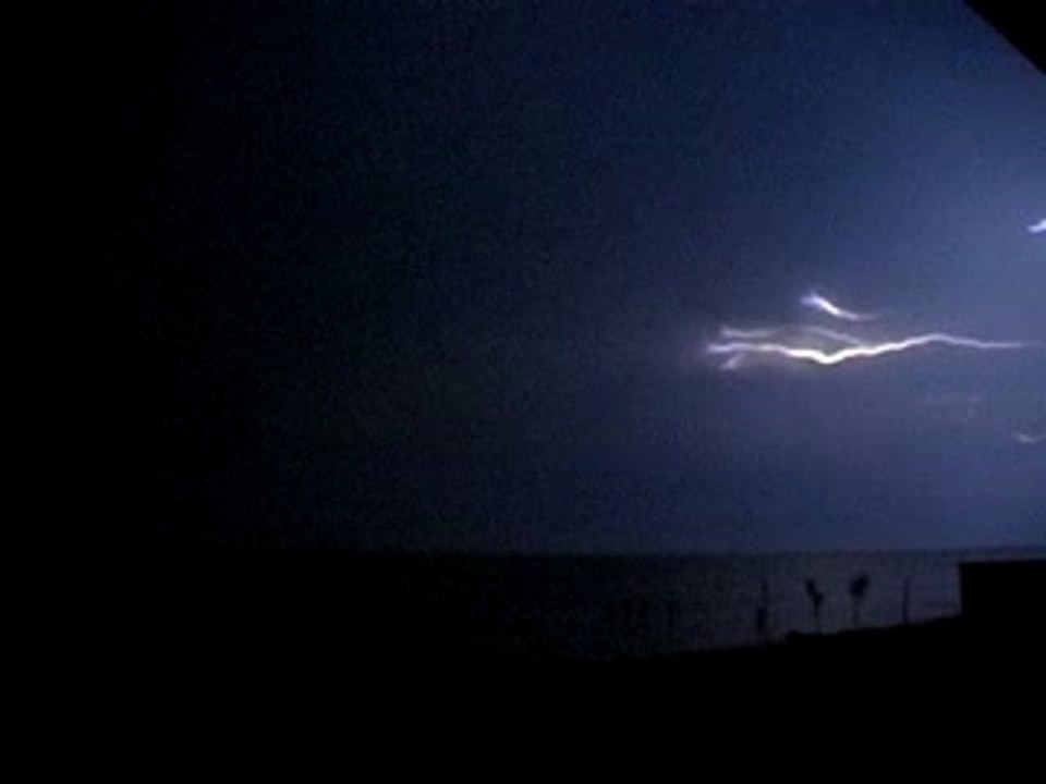 Belize "Crawler Lightning" Storm