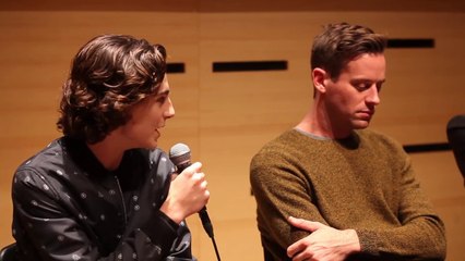 CALL ME BY YOUR NAME — NYFF Live Making Talk