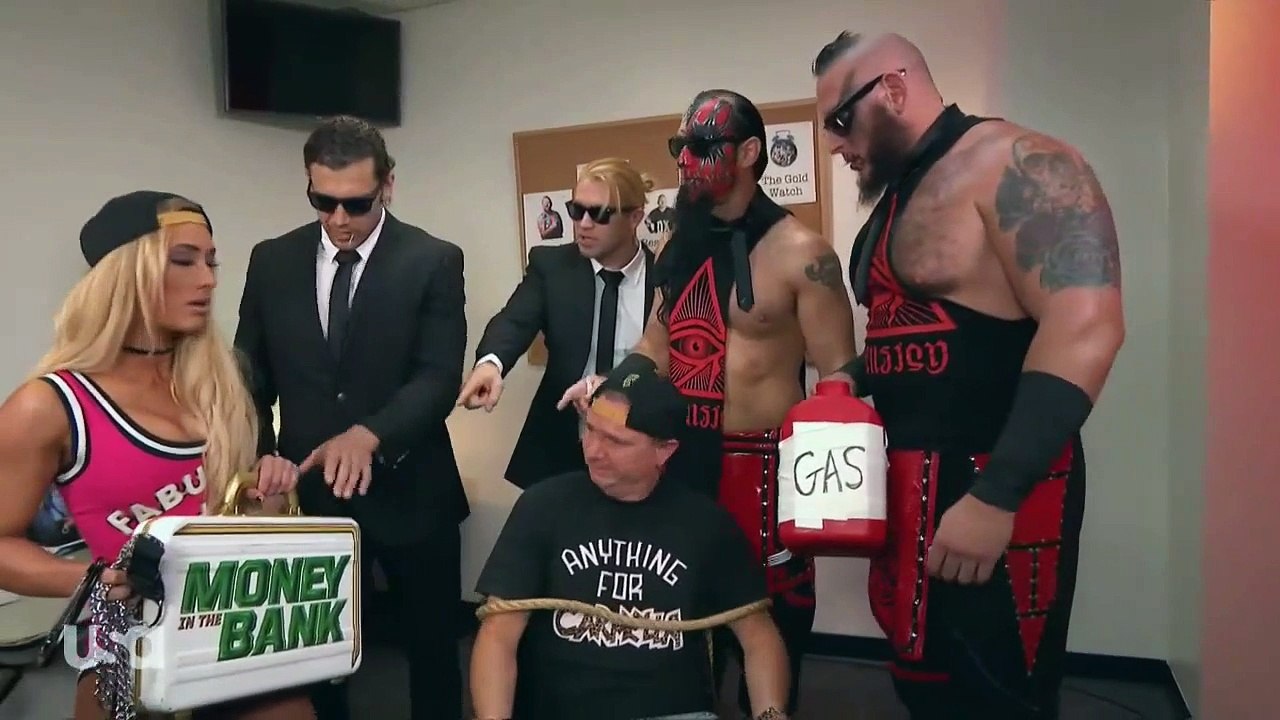 Carmella, James Ellsworth, Breezango, The Ascension Backstage Segment SmackDown 10.24.2017