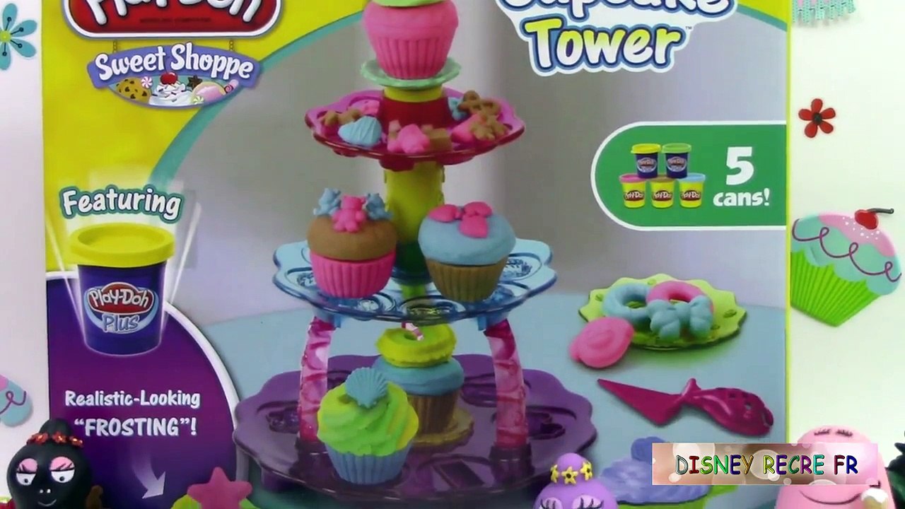 Pâte à modeler play doh Tour à cupcakes Barbapapa ♥Play Doh Cupcake tower