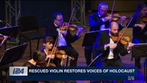 i24NEWS DESK | Israel: concert with 'Violins of Hope' | Friday, November 3rd 2017