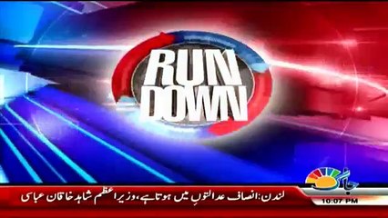 Run Down - 3rd November 2017