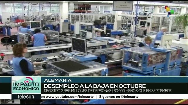 Alemania reporta disminución de índices de desempleo