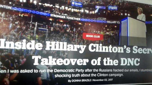 Clinton Operative Donna Brazile w/ Elizabeth Warren admitting 2016 DNC Prmary was Rigged