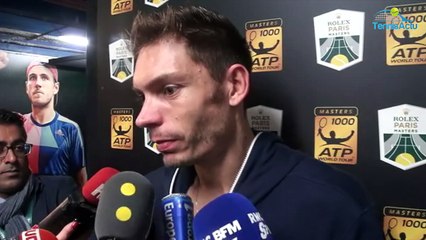Coupe Davis 2017 - Nicolas Mahut, après son élimination en double à Bercy : "À la fin, y'en a que quatre qui joueront"