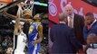 Kevin Durant POSTERIZED by Danny Green, Coach Pop EJECTED! - Spurs vs Warriors