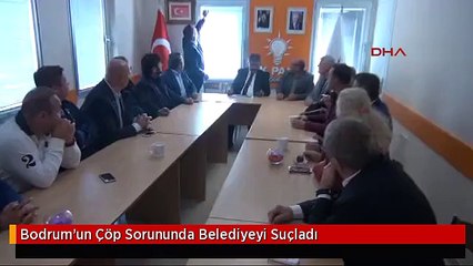 Bodrum'un Çöp Sorununda Belediyeyi Suçladı