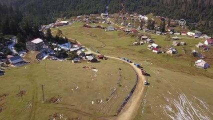 Kaçak Yayla Evlerinde Yıkım Başladı