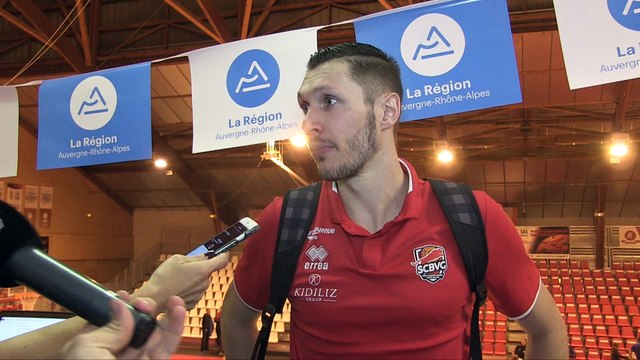 APRES-MATCH - Mathieu Guichard après la victoire face à Evreux