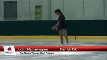 Pre-Novice Women Short Program  Groups 4 TO 6 - 2018 Sectional Championships - Alberta NWT/NUN - Red Arena