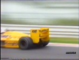 Gran Premio del Giappone 1987: Ritiri di Danner e T. Fabi e incidente di Capelli