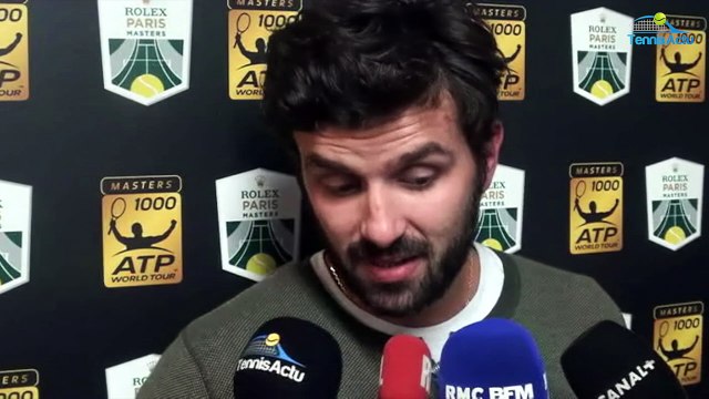 Rolex Paris Masters 2017 - Antoine Benneteau : Julien Benneteau le mérite