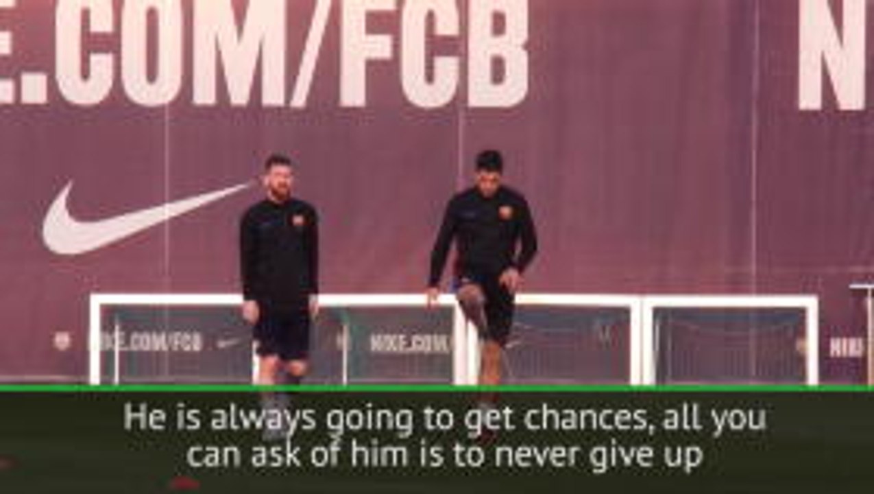 Suarez will keep going despite goal shortage - Valverde
