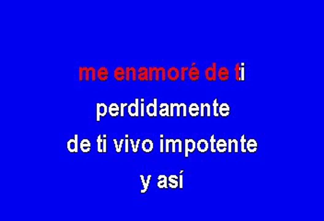 Nico  Flores - Solo Los Tontos (Karaoke)