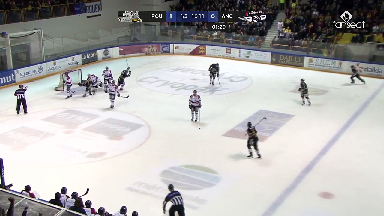 SLM - J19 : ROUEN-ANGERS : 4-0 (LES BUTS)