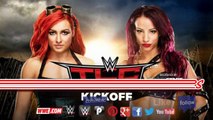 WWE TLC: TABLES, LADDERS & CHAIRS 2015 (Kickoff PREDICTIONS) Becky Lynch vs. Sasha Banks WWE 2K16