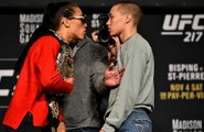 UFC 217: Jedrzejczyk v Namajunas & Garbrandt v Dillashaw - Pre Fight Press Conference Face-Off