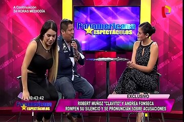 Andrea Fonseca culpa a los medios de haberle hecho “mucho daño”