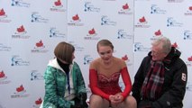 Novice Women Free Program - 2018 Sectional Championships - Alberta NWT/NUN - Blue Arena