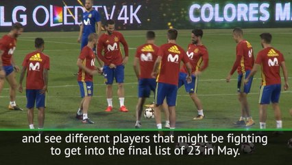 Monreal and Pedro Spain exclusions due to 'technical reasons' - Lopetegui