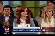 Argentina: exvicepresidente de Kirchner fue detenido por corrupción