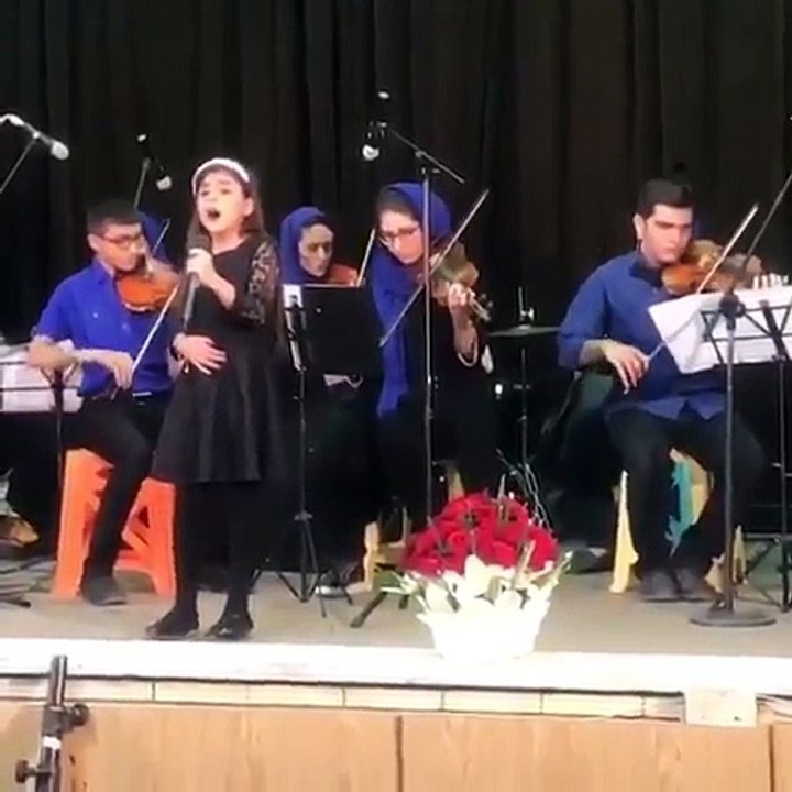 آواز قشنگ دختر خوردسال ایرانی