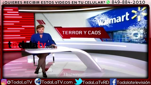 Tiroteo en tienda Walmart deja como saldo 3 muerto-Al Rojo Vivo-Video