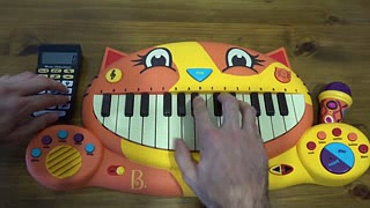 XXXTENTACION ft. TRIPPIE REDD - F..K LOVE PLAYED ON A CAT PIANO AND A DRUM CALCULATOR