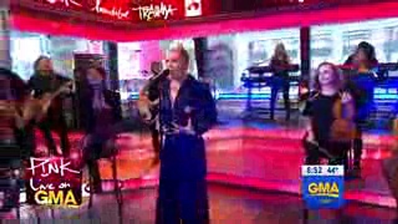 P!nk - Beautiful Trauma - LIVE (GMA)