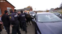 Danish minister of immigration runs over immigrant