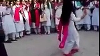 Peshawari Pathan College Girls Celebration with a Dance