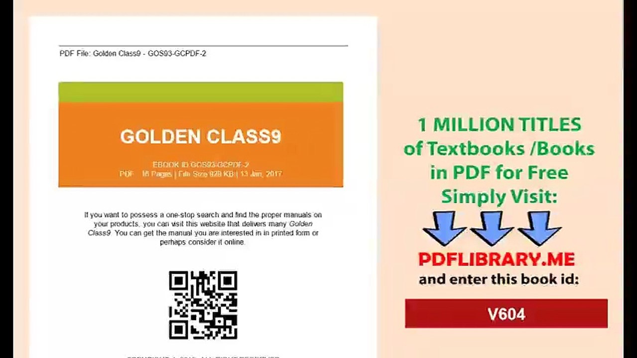 Golden Class9