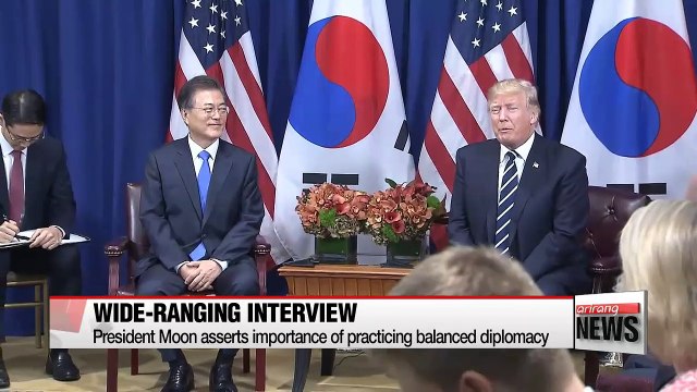 President Moon reconfirms determination for peaceful resolution on North Korean issues