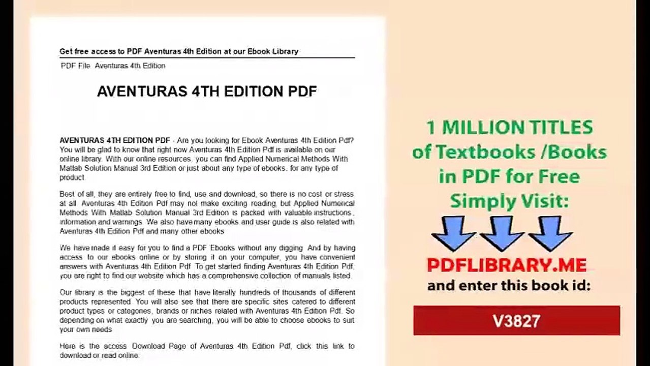 Aventuras 4th Edition