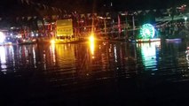 Amazing day!The water festival & floating lantern in the Siem Reap river 2017