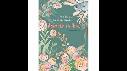 He Is the Vine - A Christian Journal (John 155) A Scripture Theme Journal