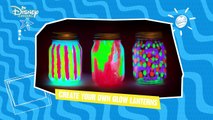 Summer Hacks _ DIY Glow Lantern Tutorial _ Official Disney Channel UK-MbvO6Nrxlnw