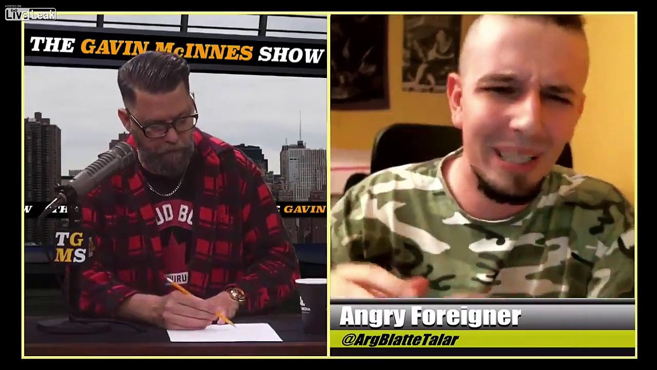 Angry Foreigner & Gavin McInnes on Feminist Hatefucking