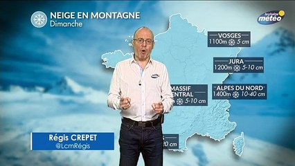 Tempête de neige en montagne ce dimanche