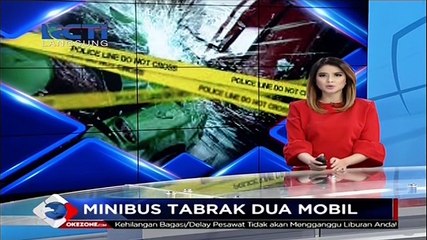 Télécharger la video: Supir Mengantuk, Minibus Ini Tabrak 2 Mobil yang Sedang Parkir