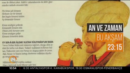 An ve Zaman bu akşam 23:15'te
